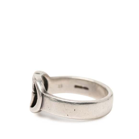 Gucci Interlocking G Ring #15 SV925 Silver Women's GUCCI